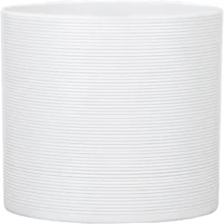 White Plant Pot - 19cm