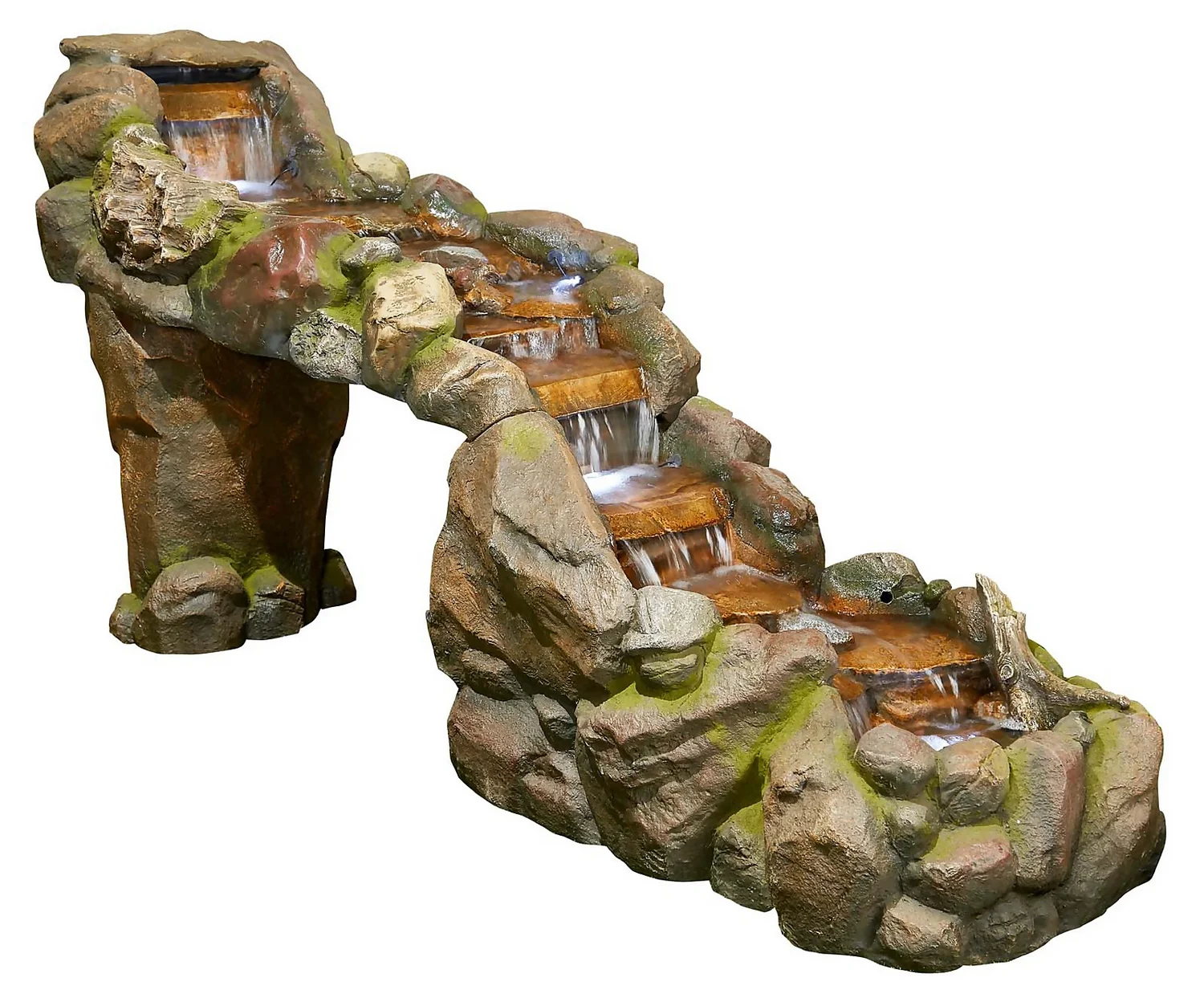 Stylish Fountains Bustling Waters Including LED Lights 1 Stylish Fountains Bustling Waters Including LED Lights