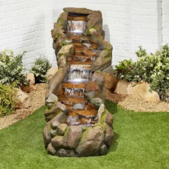Stylish Fountains Bustling Waters Including LED Lights 9 Stylish Fountains Bustling Waters Including LED Lights -Garden Decoration 12814089 1844957312425579