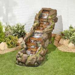 Stylish Fountains Bustling Waters Including LED Lights 7 Stylish Fountains Bustling Waters Including LED Lights -Garden Decoration 12814089 4434957312326480