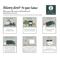 Stylish Fountains Solstice Water Feature (Includes LEDS) -Garden Decoration 12836972 1424833172171557