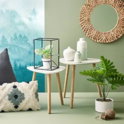 Large Artificial Plant With White Pot -Garden Decoration 12837623 8584832986486617