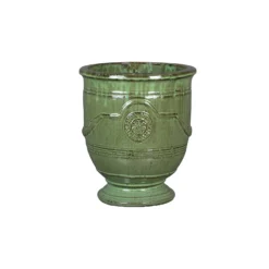 Regent Glazed Urn Planter - 21cm -Garden Decoration 12885371 2114843486612005