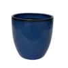 Chiswick Egg Imperial Terracotta Pot In Blue - 20cm