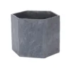 Slate Hexagon Planter - 21cm