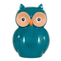 Ceramic Owl Garden Ornament - 25cm -Garden Decoration 12890924 8344941773812002