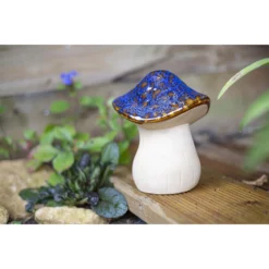 Ceramic Mushroom Garden Ornament - Medium -Garden Decoration 12890925 1184843660752132