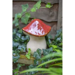 Ceramic Mushroom Garden Ornament - Medium -Garden Decoration 12890925 2484843660810764