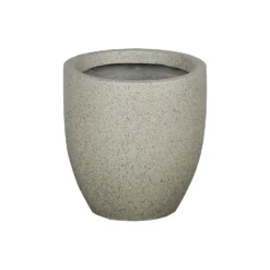 Sierra Cream Egg Garden Pot - 25cm