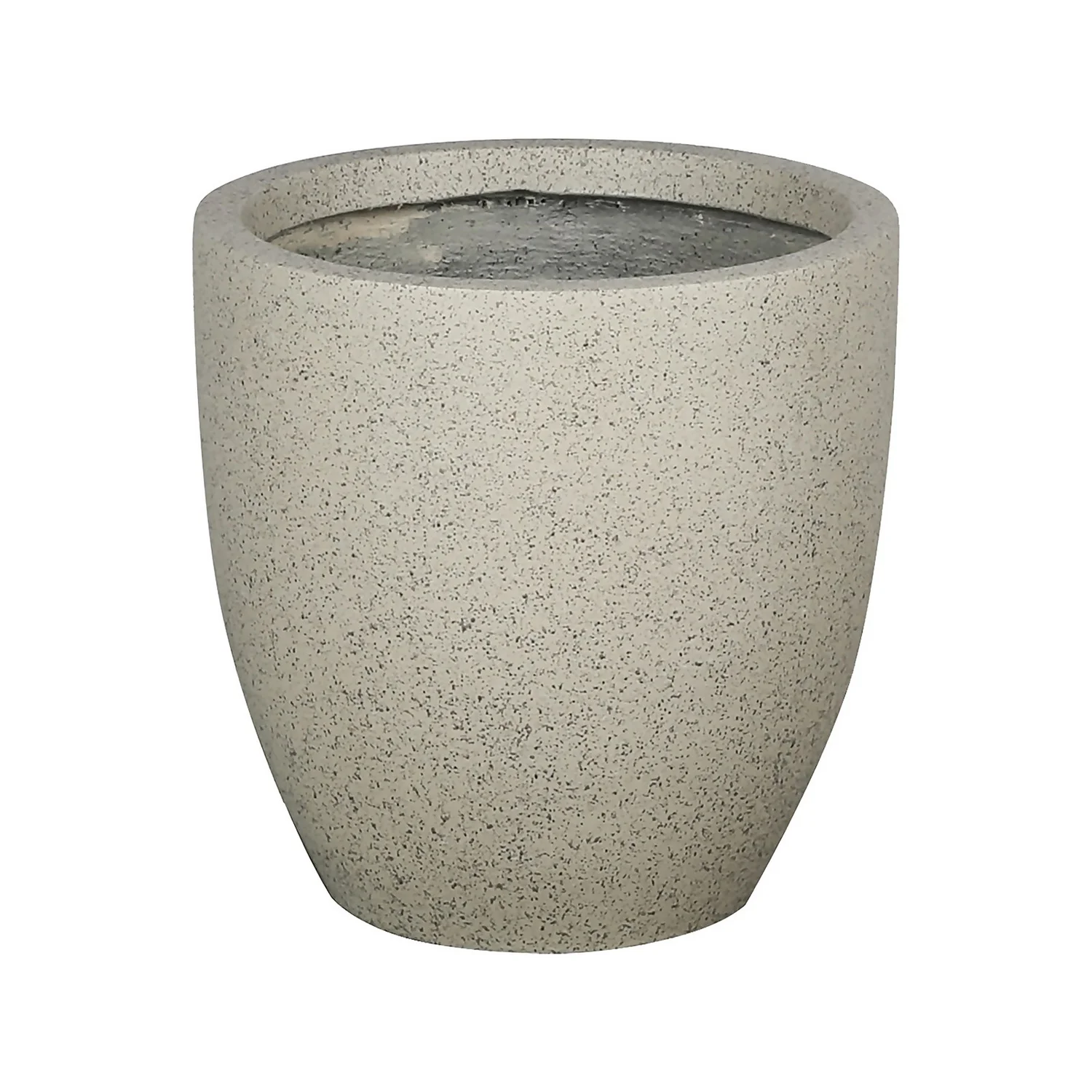 Sierra Cream Egg Garden Pot - 32cm 1 Sierra Cream Egg Garden Pot - 32cm