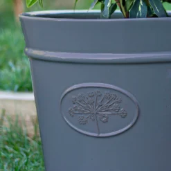 Country Living Heritage Denim Cone Pot - 33cm -Garden Decoration 13188771 9004933183139970