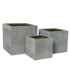 Liam Square Planter - Small -Garden Decoration 13222490 1044929319360164