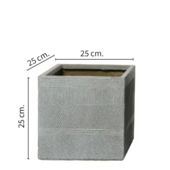 Liam Square Planter - Small -Garden Decoration 13222490 1374934510693538