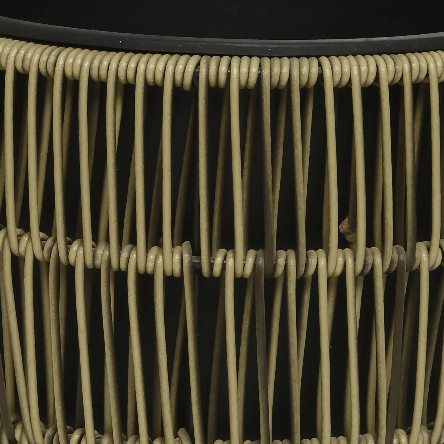 Kate Round Rattan Planter - Large 2 Kate Round Rattan Planter - Large - Image 2