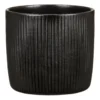 Black Ebano Plant Pot - 15cm