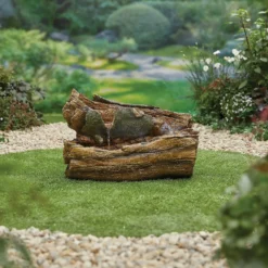 Stylish Fountain Balsam Pools Water Feature With LEDs -Garden Decoration 13846062 2644962027679026