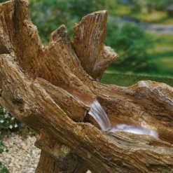 Stylish Fountain Knotted Willow Falls Water Feature With LEDs 8 Stylish Fountain Knotted Willow Falls Water Feature With LEDs -Garden Decoration 13846064 1284962028036575