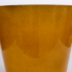 Glazed Finish Planter Mustard 40cm -Garden Decoration 13928632 9765001956051199