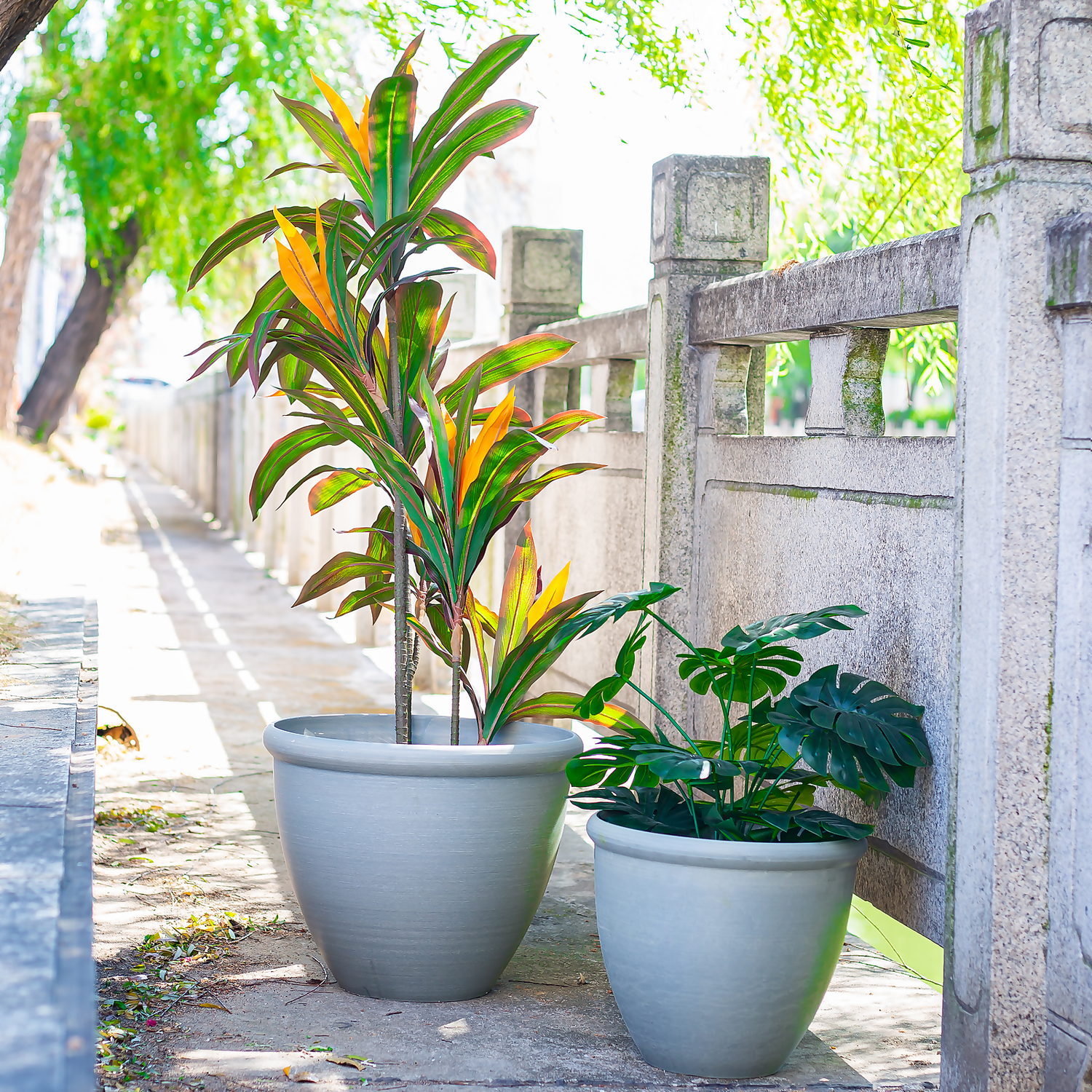 Ashford Planter Grey 35cm 6 Ashford Planter Grey 35cm - Image 6