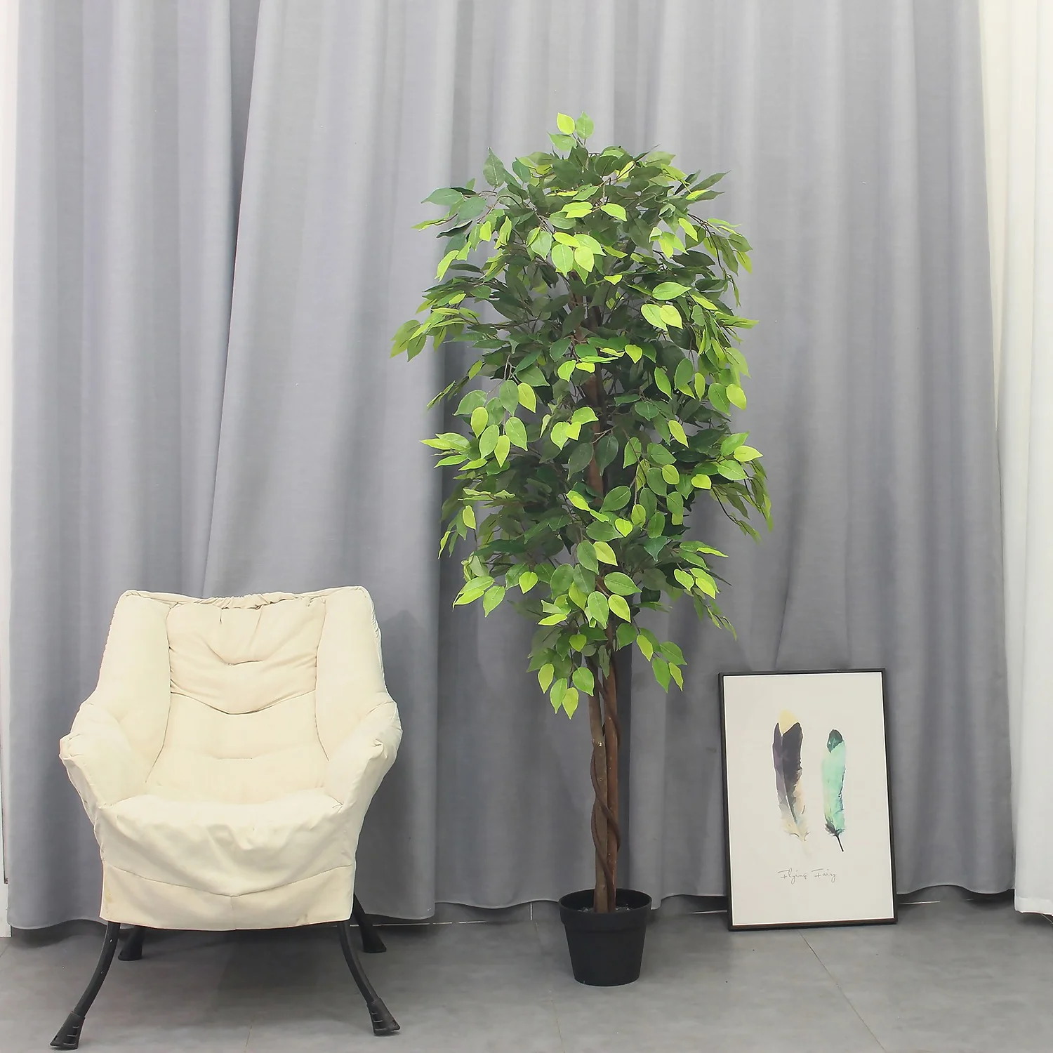 Artificial Ficus Tree - 180cm 3 Artificial Ficus Tree - 180cm - Image 3