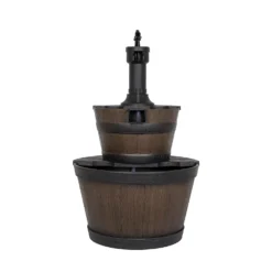 Stylish Fountain Whiskey Barrels Garden Water Feature 19 Stylish Fountain Whiskey Barrels Garden Water Feature -Garden Decoration 13944159 1945005845191088