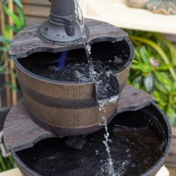 Stylish Fountain Whiskey Barrels Garden Water Feature 15 Stylish Fountain Whiskey Barrels Garden Water Feature -Garden Decoration 13944159 2555005845016341