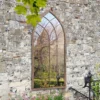 MirrorOutlet Rustic Arch Large Garden Mirror- 169x75cm