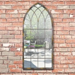 MirrorOutlet Rose Garden Rustic Arch Metal Garden Mirror- 115x50cm 7 MirrorOutlet Rose Garden Rustic Arch Metal Garden Mirror- 115x50cm -Garden Decoration 13950554 2994987139039328