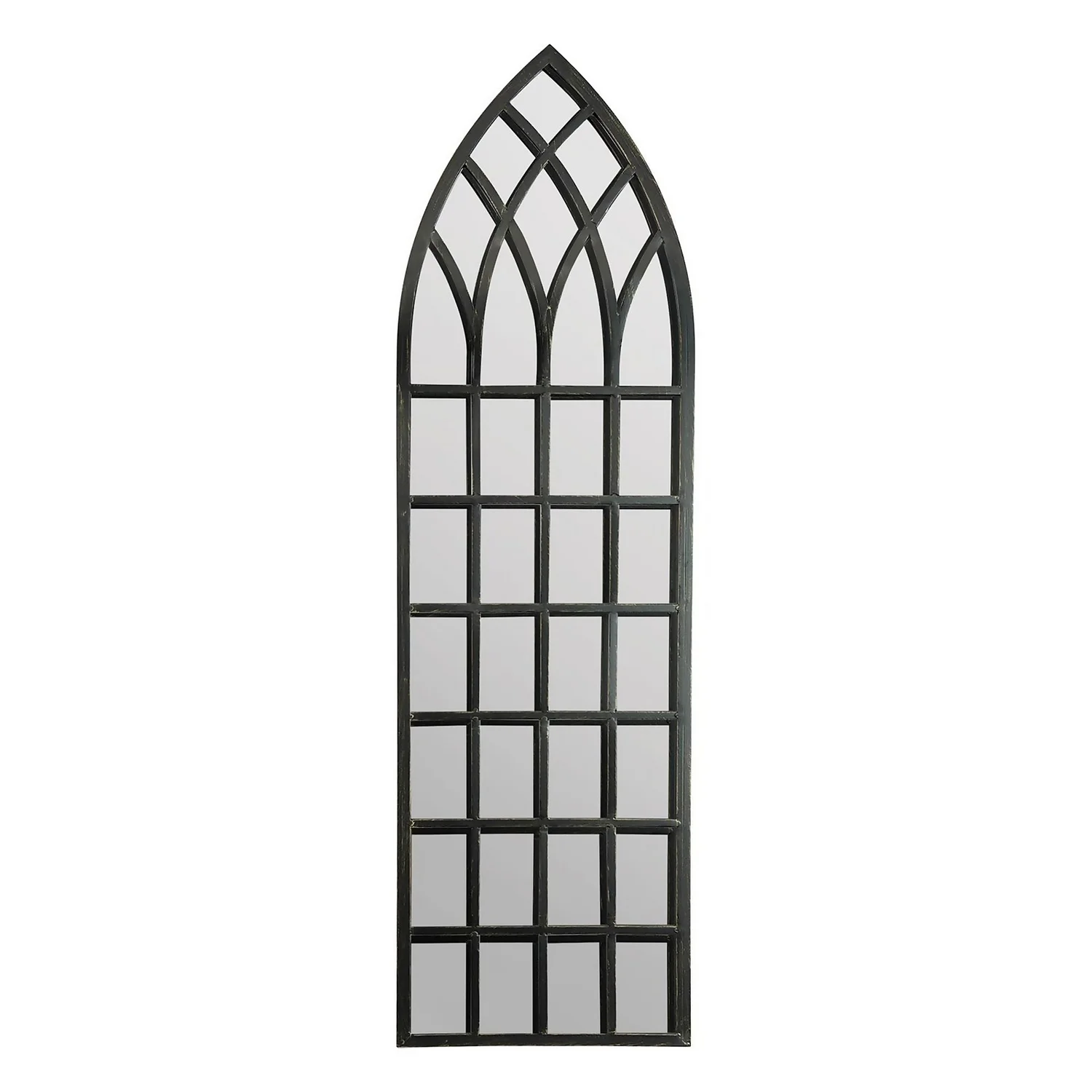 MirrorOutlet Somerley Secret Garden Rustic Arch Large Metal Garden Mirror - 140x40.5cm 2 MirrorOutlet Somerley Secret Garden Rustic Arch Large Metal Garden Mirror - 140x40.5cm - Image 2