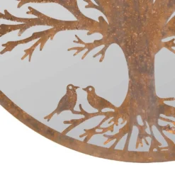 MirrorOutlet Birds Round Circular Garden Mirror - 100cm 5 MirrorOutlet Birds Round Circular Garden Mirror - 100cm -Garden Decoration 13950586 1054987139352054
