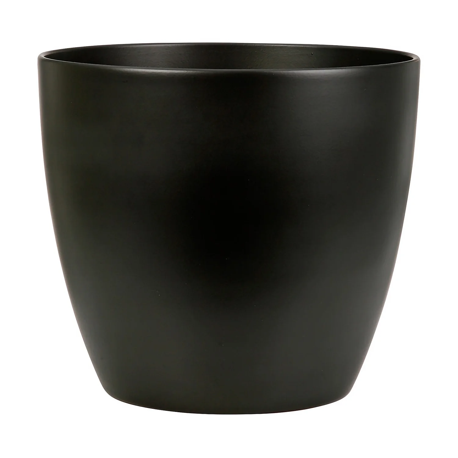 Scheurich Black Indoor Pot - 22cm 1 Scheurich Black Indoor Pot - 22cm