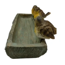 Homebase Wood Log Bird Bath With Birds 8 Homebase Wood Log Bird Bath With Birds -Garden Decoration 13955522 2085014596851628