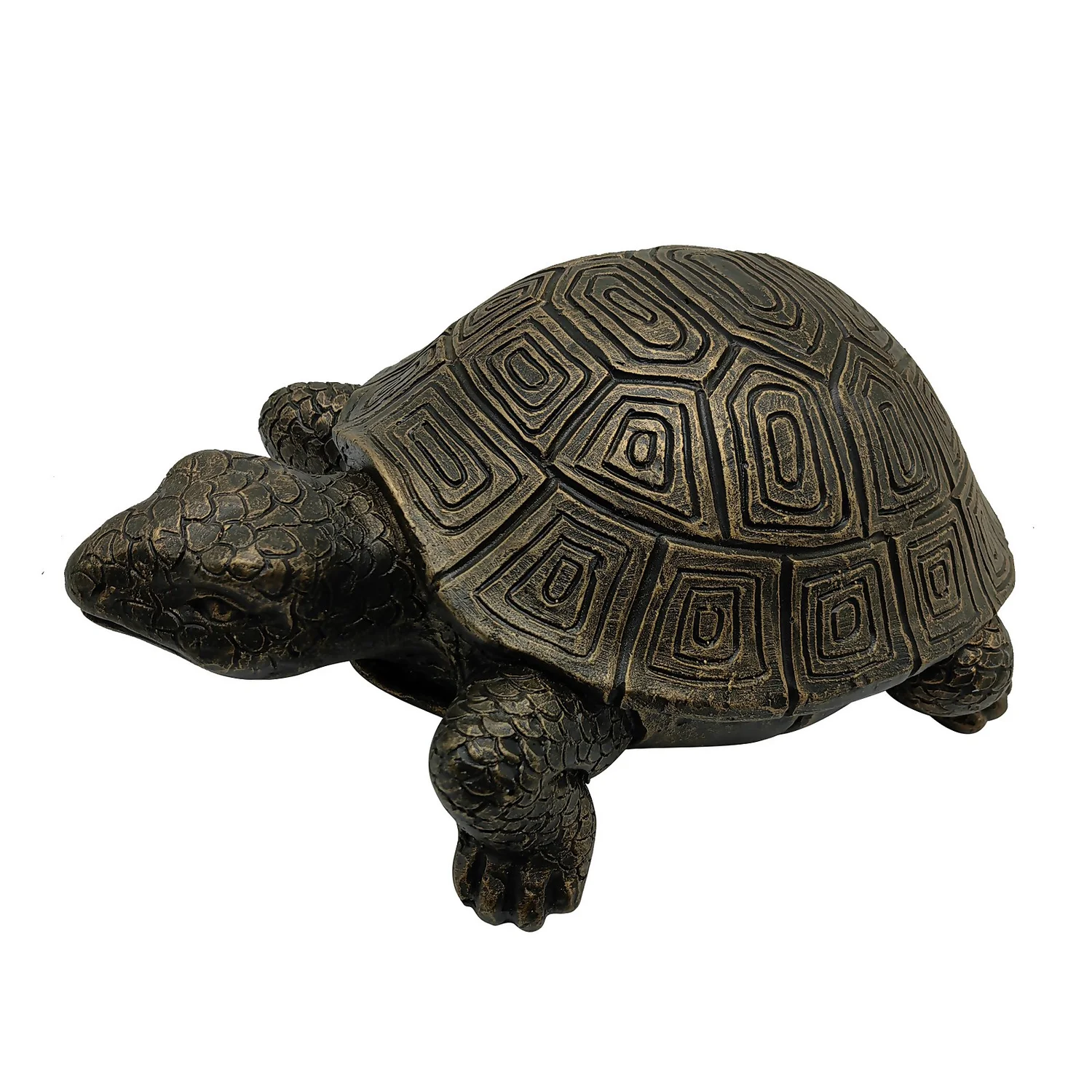 Bronze Look Tortoise Garden Ornament 5 Bronze Look Tortoise Garden Ornament - Image 5