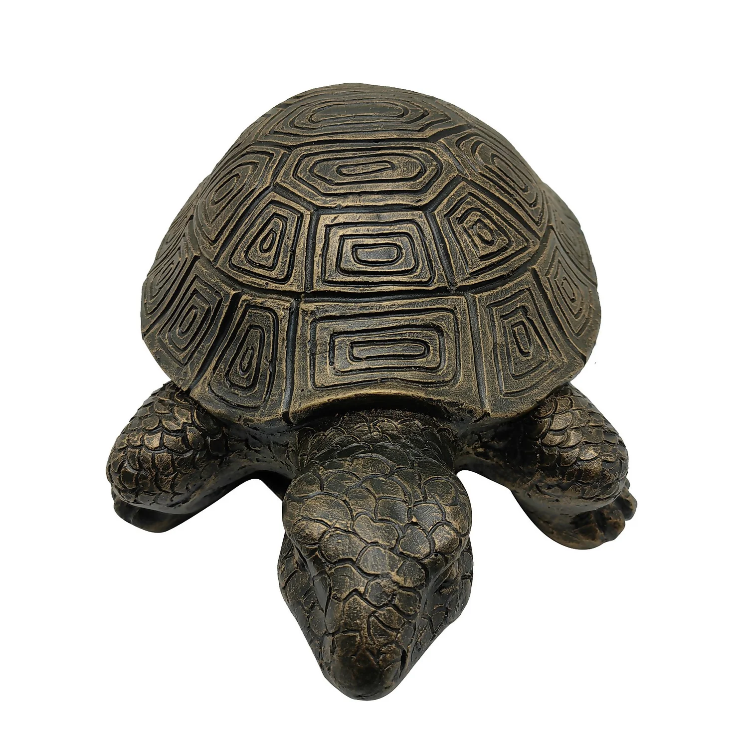 Bronze Look Tortoise Garden Ornament 4 Bronze Look Tortoise Garden Ornament - Image 4