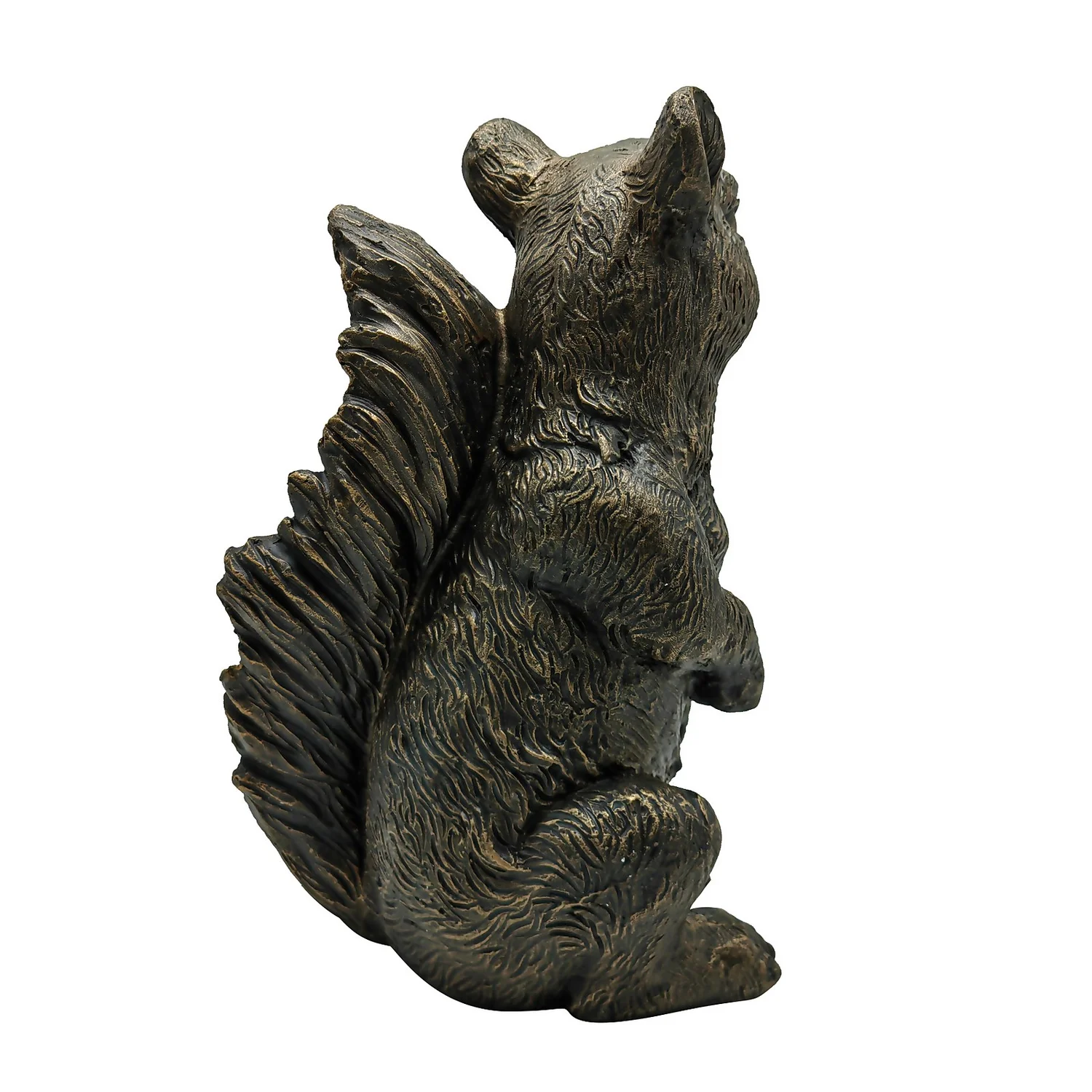 Bronze Look Squirrel Family Garden Ornament 6 Bronze Look Squirrel Family Garden Ornament - Image 6
