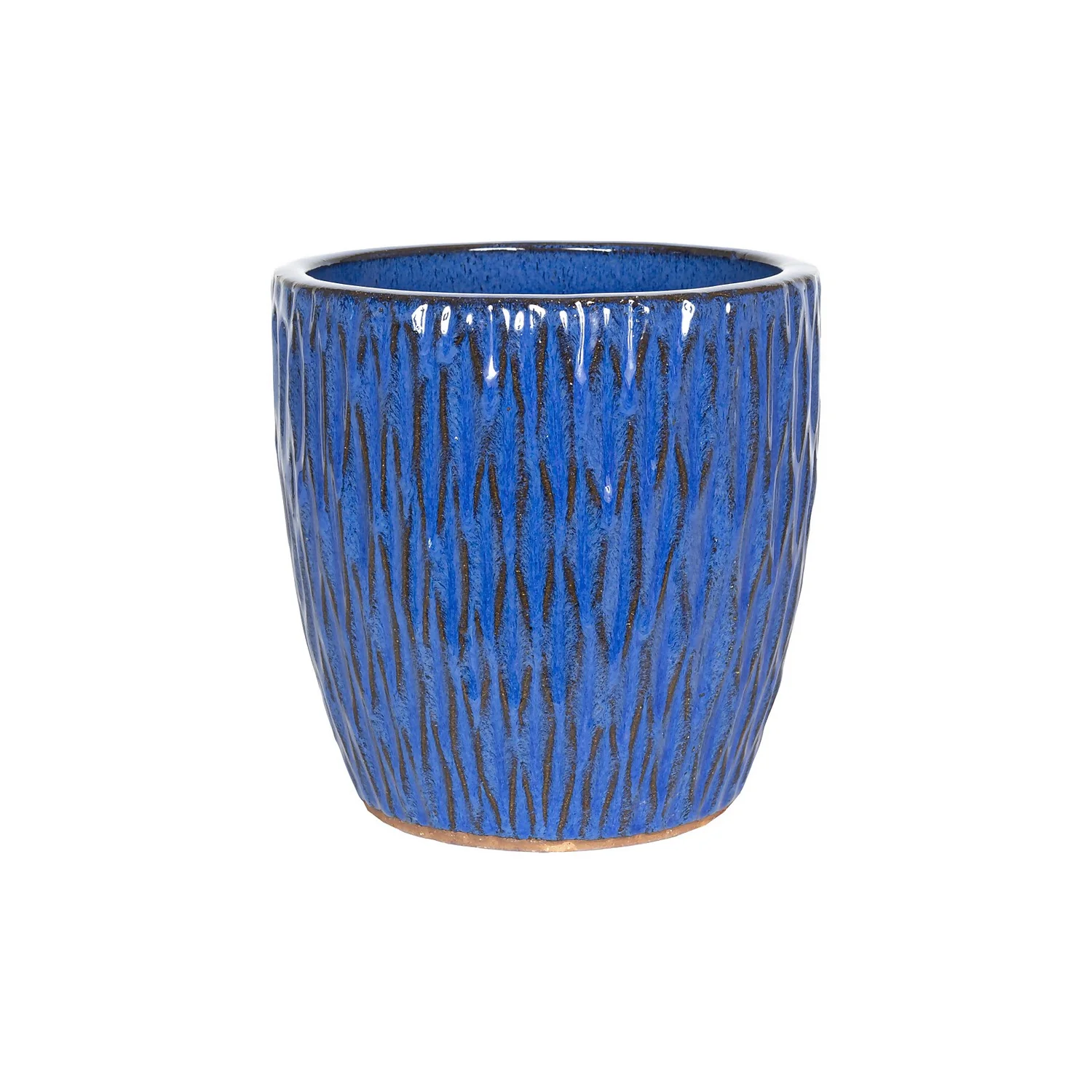 Chiswick Textured Pot Blue - 18cm 1 Chiswick Textured Pot Blue - 18cm