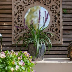 Chiswick Textured Pot Black - 38cm 8 Chiswick Textured Pot Black - 38cm -Garden Decoration 13973633 2705011242800862