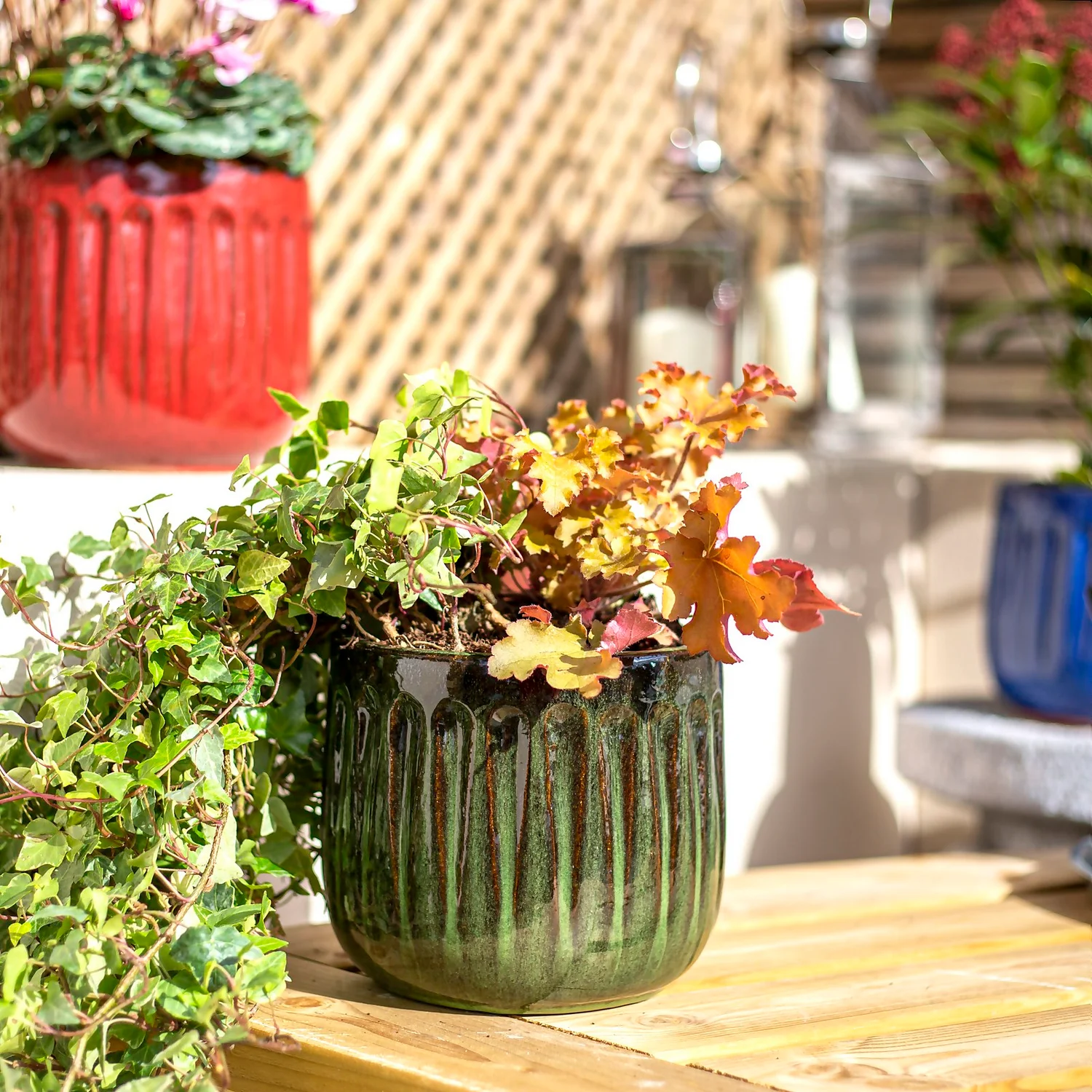 Chiswick Running Pot Green - 18cm 2 Chiswick Running Pot Green - 18cm - Image 2