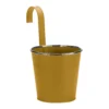 6in Fence & Balcony Hanging Pot - Mustard