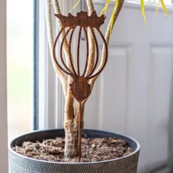 Floral Bronze Ground Stakes - 45cm (Assorted Designs) 18 Floral Bronze Ground Stakes - 45cm (Assorted Designs) -Garden Decoration 13981009 1295005324808475