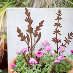 Floral Bronze Ground Stakes - 45cm (Assorted Designs) 17 Floral Bronze Ground Stakes - 45cm (Assorted Designs) -Garden Decoration 13981009 1475005324775952