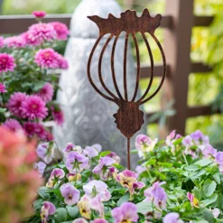 Floral Bronze Ground Stakes - 45cm (Assorted Designs) 14 Floral Bronze Ground Stakes - 45cm (Assorted Designs) -Garden Decoration 13981009 2525005324694328
