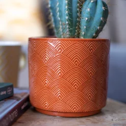 Art Deco Indoor Plant Pot - 12cm -Garden Decoration 14197411 7935024191007412